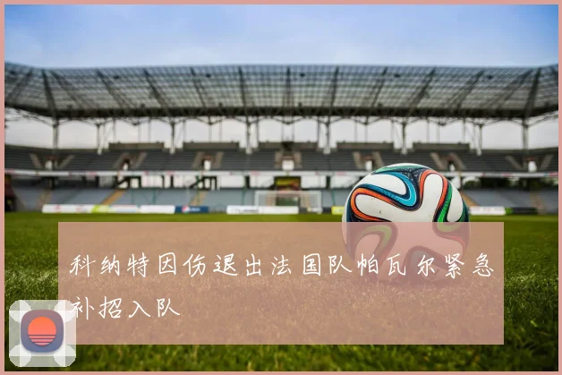 科纳特因伤退出法国队帕瓦尔紧急补招入队